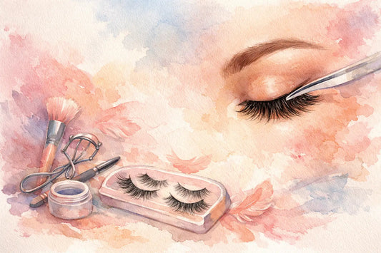 Easy False Lashes for Beginners That Work