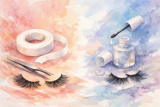 Lash Tape Versus Glue for Easy Glam Wear