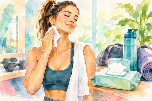 Workout Body Wipes for Fresh Post-Gym Glam