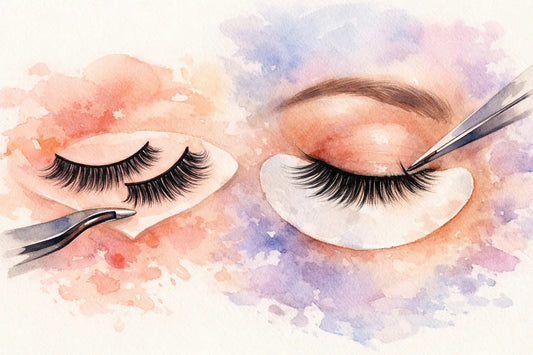 Strip Lashes vs Lash Extensions