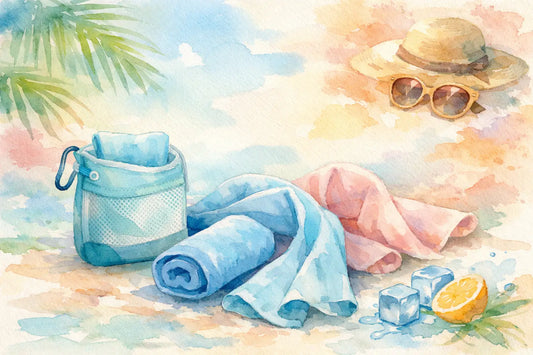 Pocket Size Cooling Towels for Fresh, Easy Glam