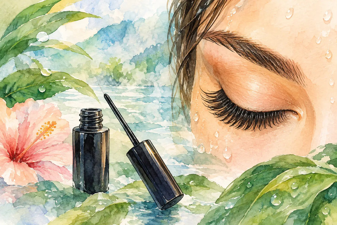 How Lash Adhesive for Humid Weather Stays Put