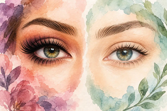 Dramatic Lashes vs Natural Lashes for Your Look