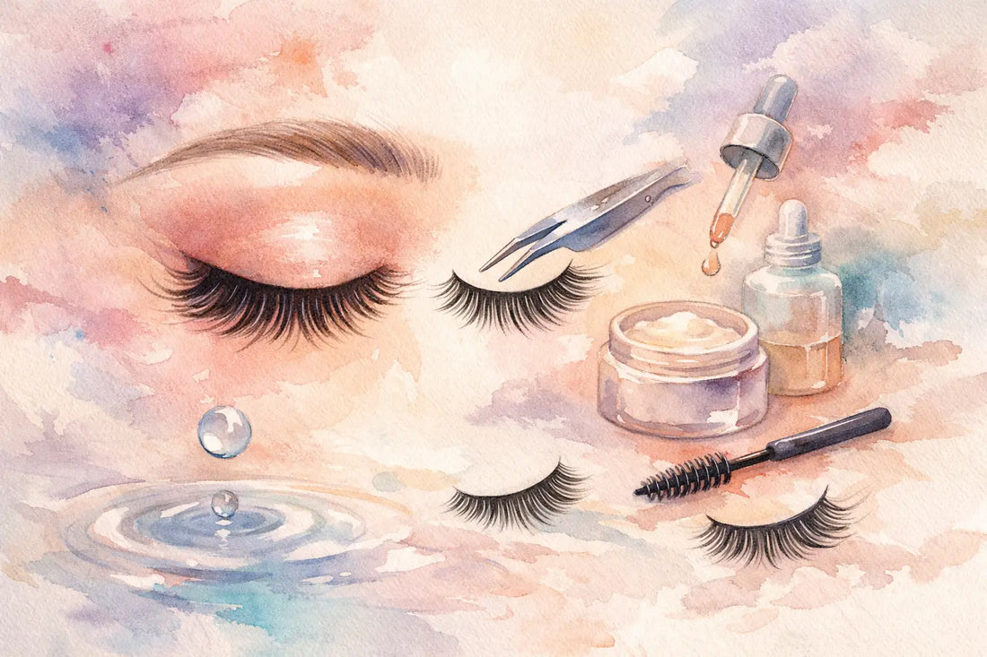 False Lash Aftercare Guide for Longer Wear