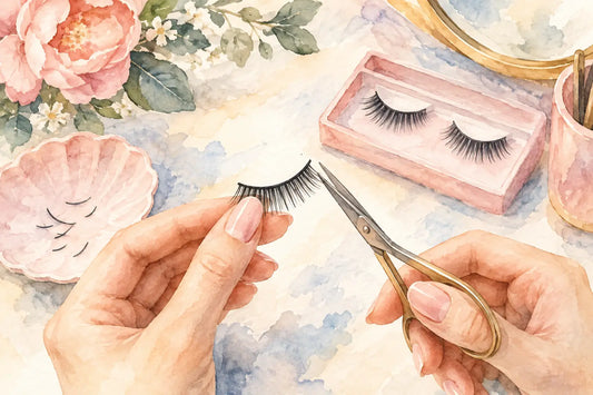 How to Trim Strip Lashes for a Comfortable Fit