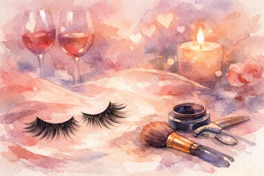 False Lashes for Date Night That Feel Effortless