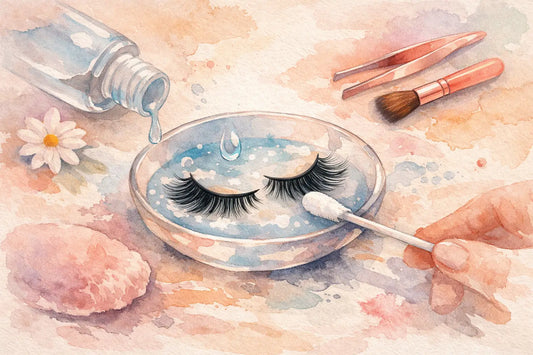 How to Clean Reusable False Lashes Right
