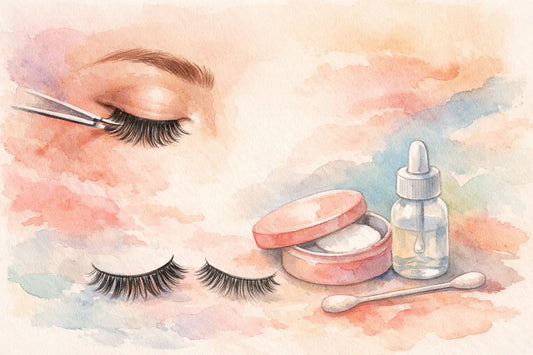 How to Remove Strip Lashes Safely